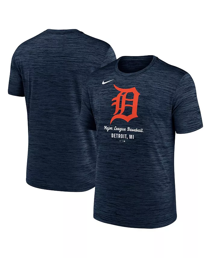 

Мужская синяя футболка Detroit Tigers Velocity Performance Nike