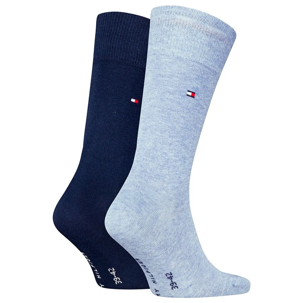 Носки Tommy Hilfiger 371111 2 pairs, синий — фото 2