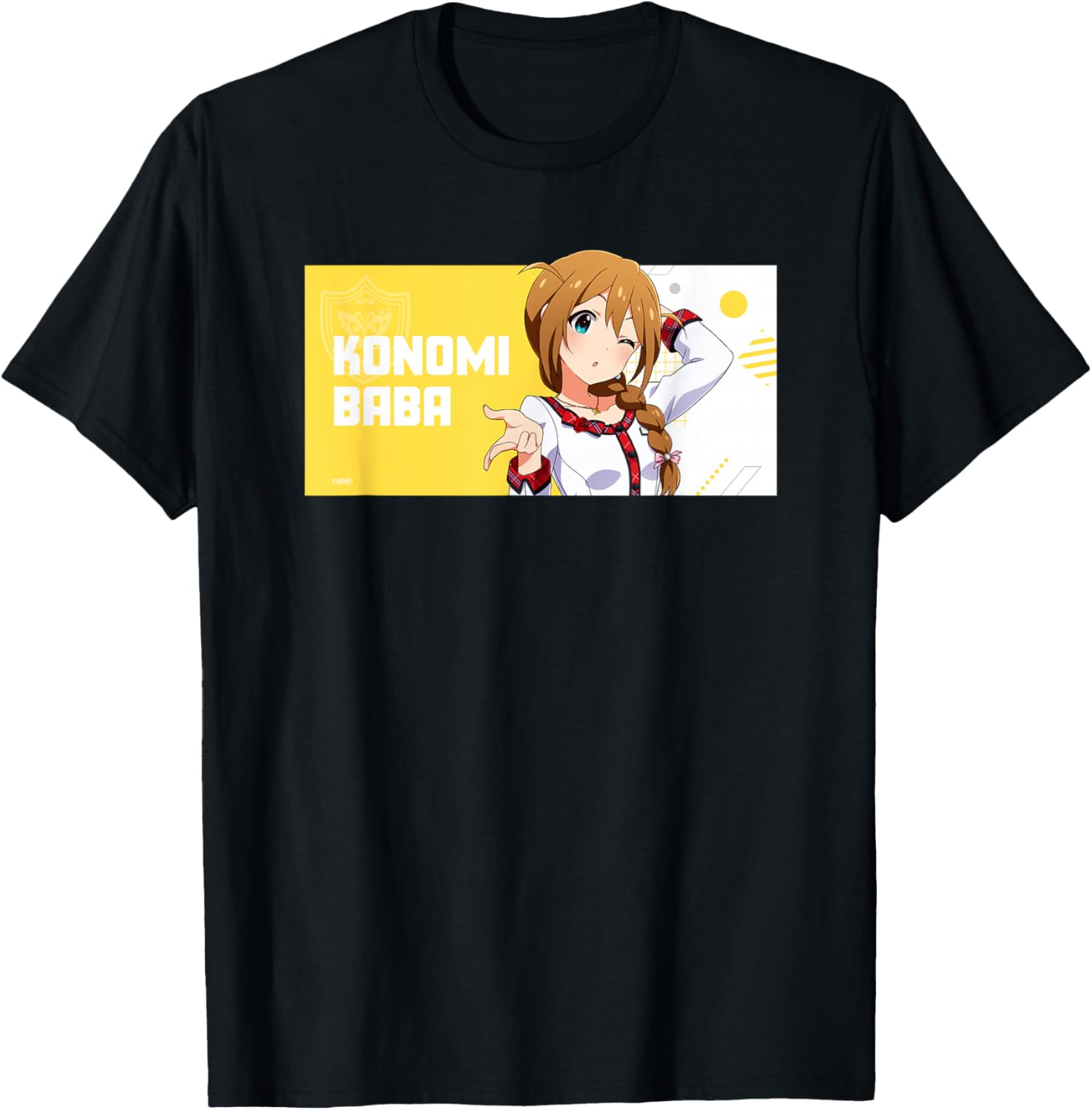 

Футболка из серии Idolmaster Million Live! Komi Baba Uniform Series Bandai Namco Entertainment Inc., черный