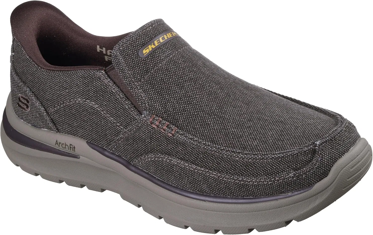 Лоферы с поддержкой стопы Skechers, шоколадный — фото 4