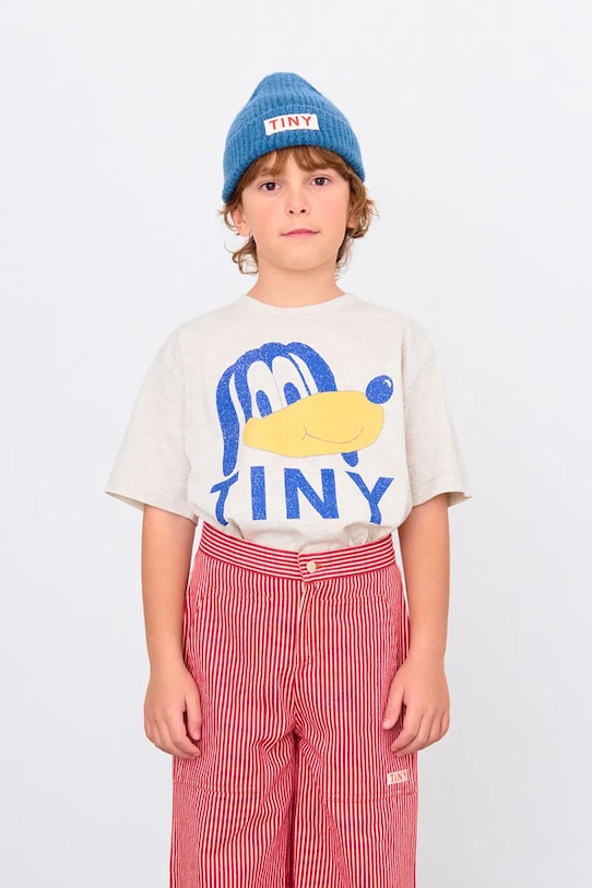 

Футболка детская Tiny Dog Graphic Tee Tinycottons, бежевый