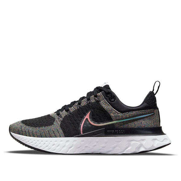 

Кроссовки react infinity run flyknit 2 Nike, черный