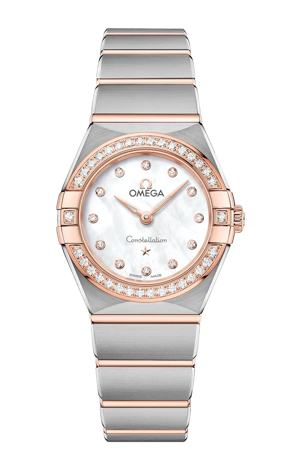 КОЛЛЕКЦИЯ CONSTELLATION MANHATTAN КВАРЦ 25 ММ - 131.25.25.60.55.001 OMEGA, серебряный