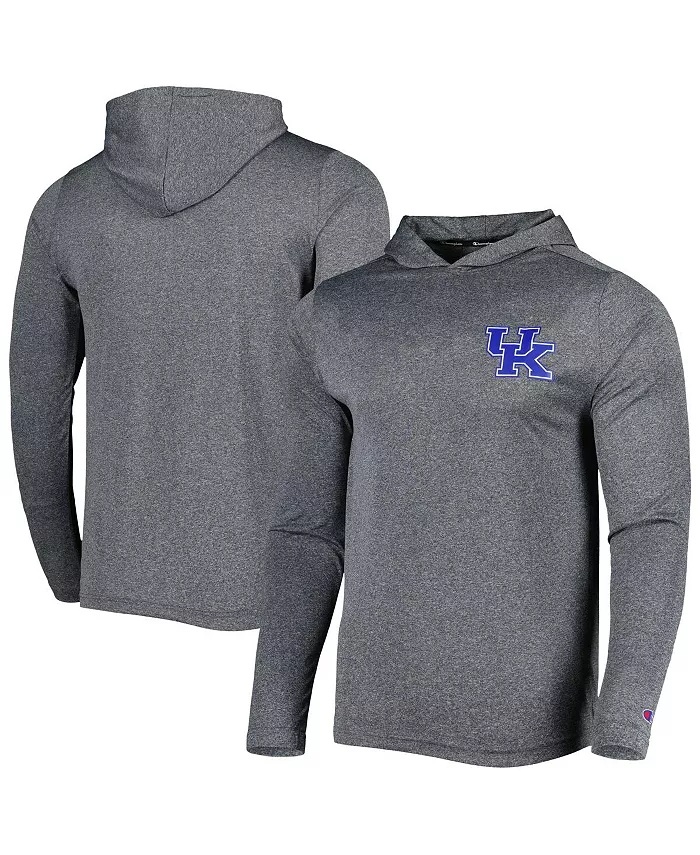 

Мужская толстовка Champion серого цвета Kentucky Wildcats с длинными рукавами Knights Apparel