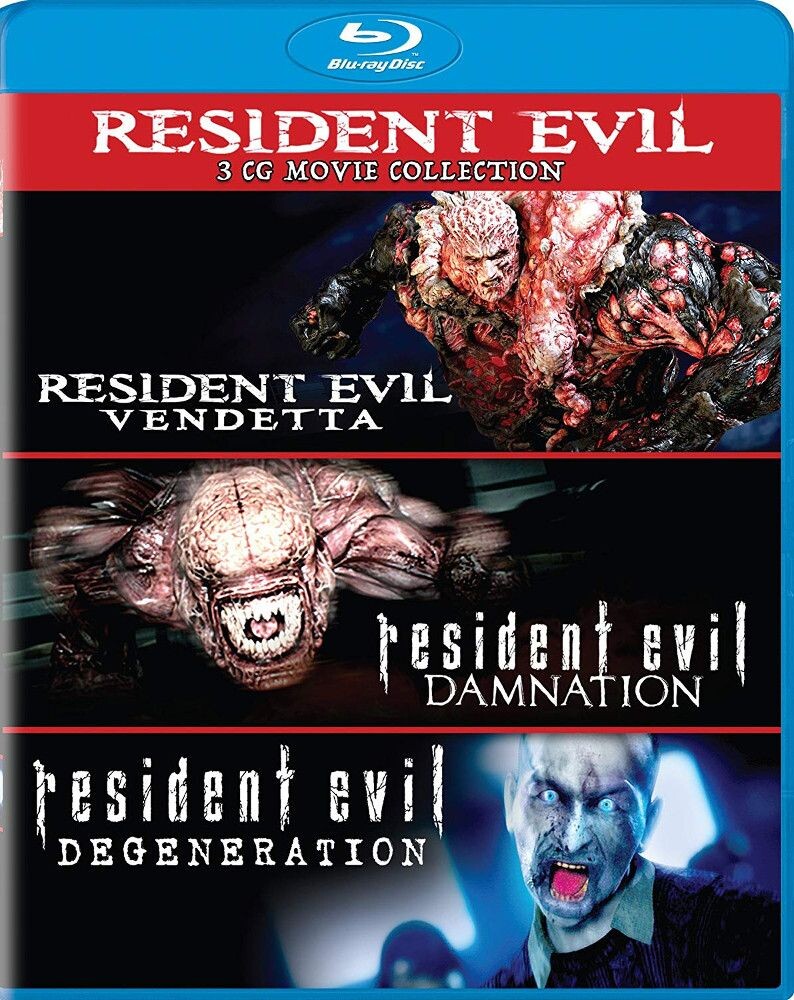 

Диск Blu-ray Resident Evil: Damnation / Res