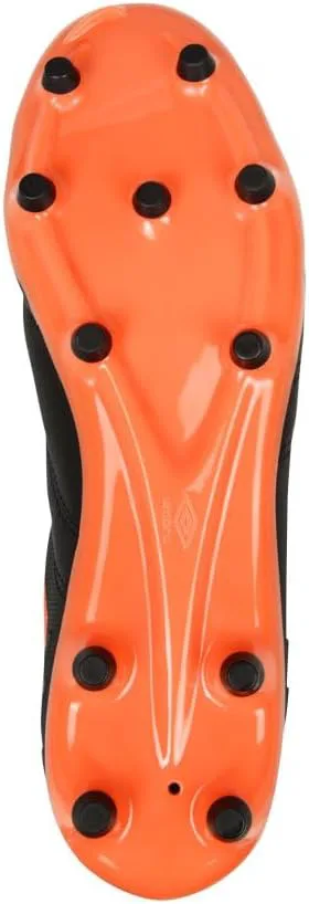 Мужские бутсы Umbro Tocco 4 Premier FG, черный/белый/оранжевый — фото 3