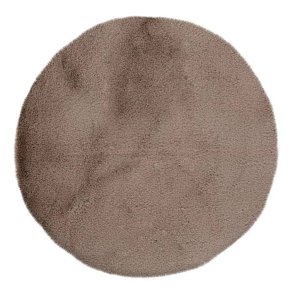 

Коврик для ванной Kayoom Rabbit Light Rund, 100x2,2x100 см цвет dunkelbeige