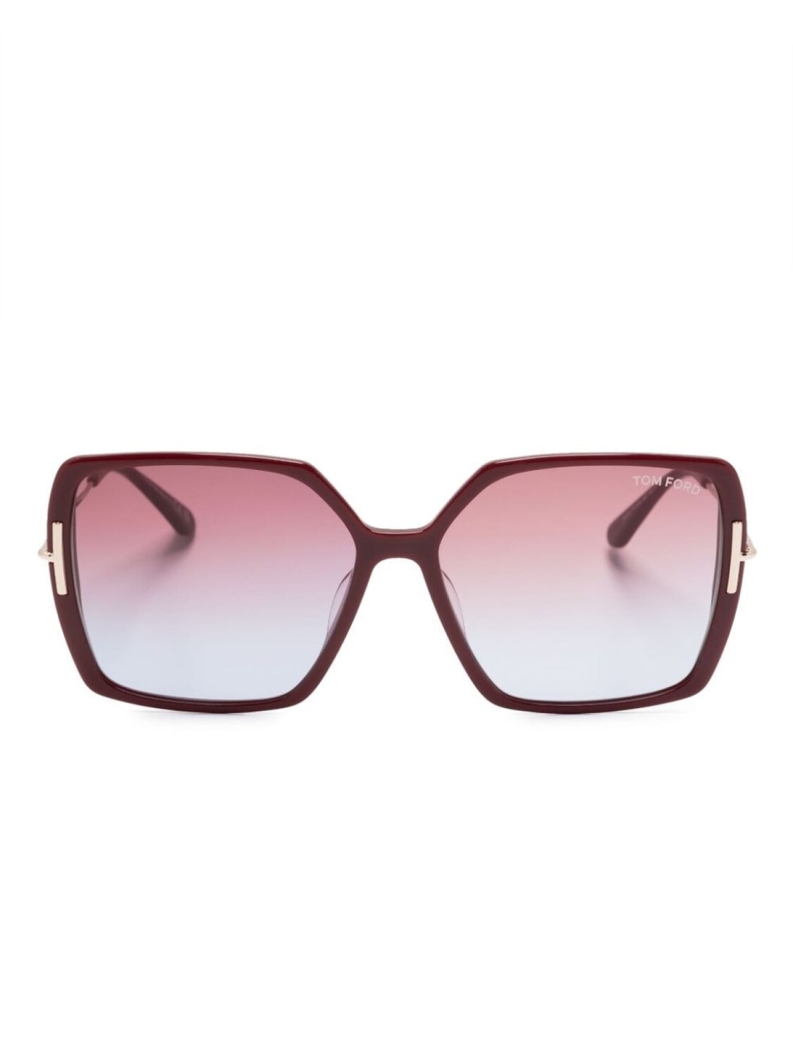

TOM FORD Eyewear солнцезащитные очки с эффектом градиента, красный