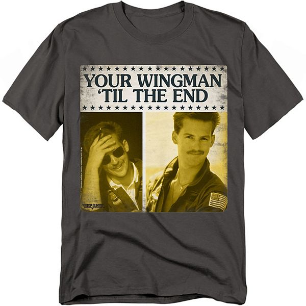 

Футболка Big & Tall Top Gun Your Wingman 'Til The End Licensed Character