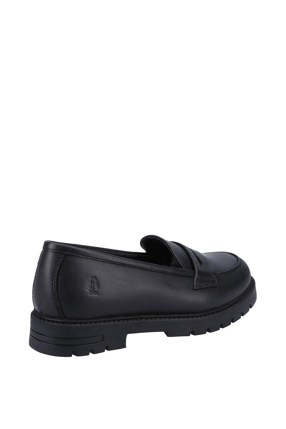 'Hazel Loafer SNR' Girls BTS FLFR Hush Puppies, черный — фото 2