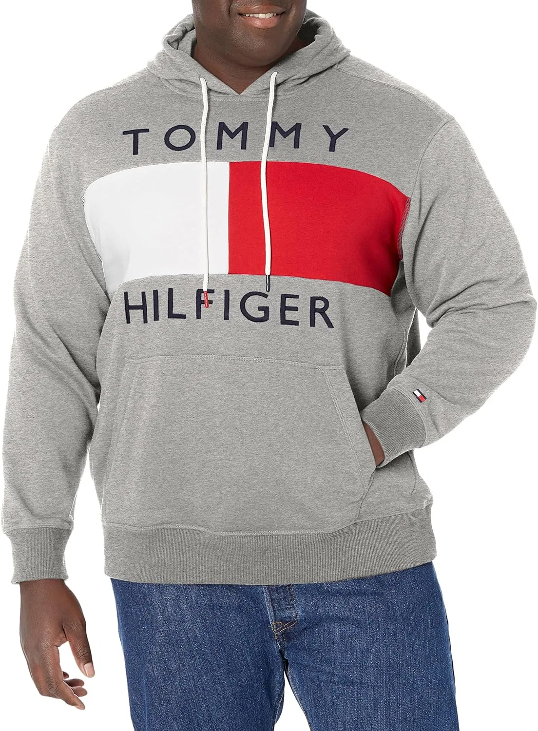 Толстовка с капюшоном Tommy Hilfiger, цвет Grey Heather