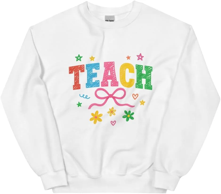 

Свитшот Teacher Doodle, подарок учителю