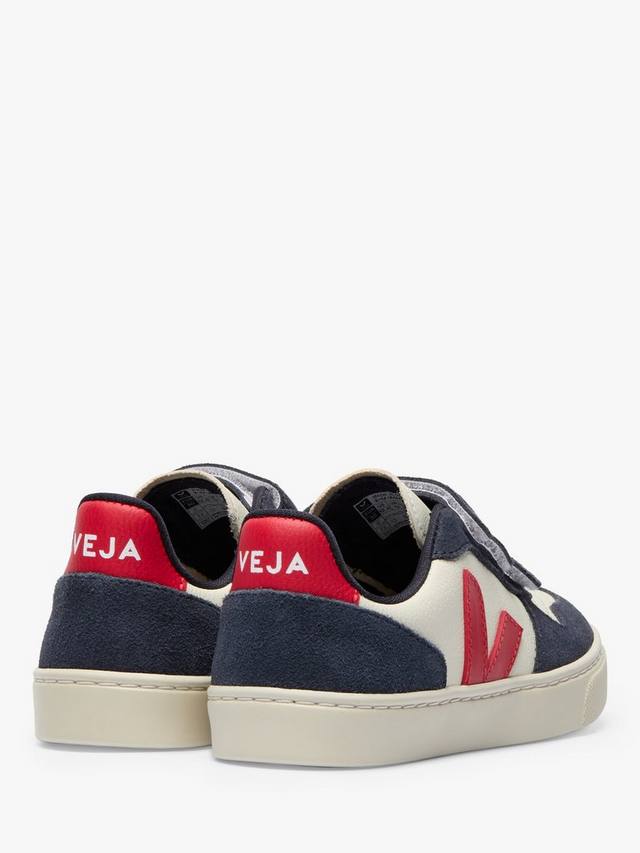 Детские кожаные кроссовки V-10 VEJA, Pekin/Nautico — фото 3