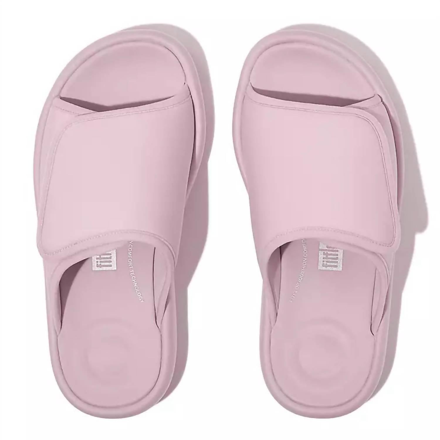 Women's Iqushion City Adjustable Water-Resistant Slide In Wild Lilac Fitflop — фото 2