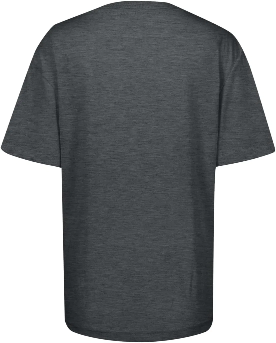 Блуза, свободная, с принтом, Women's Short Sleeve T-shirt, темно-серый — фото 2
