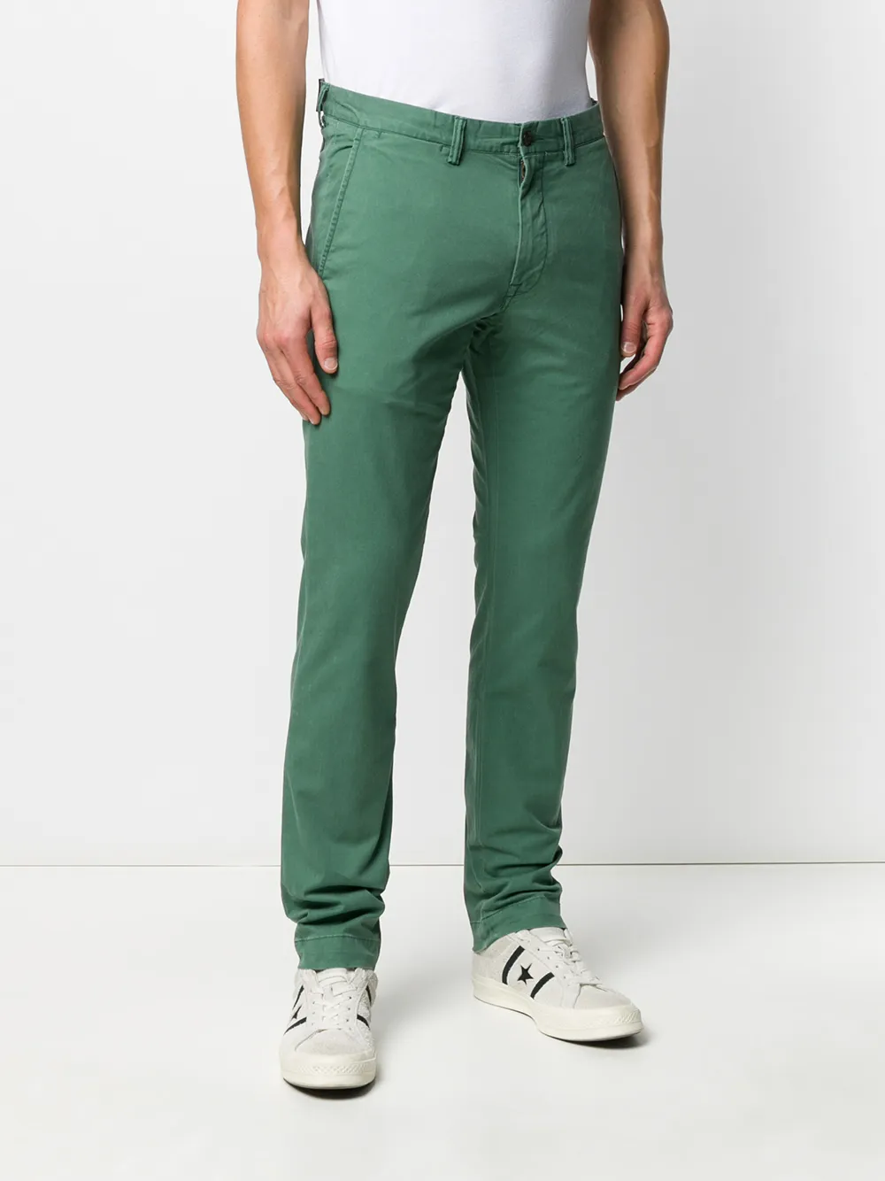 Брюки чинос Bedford POLO RALPH LAUREN, зеленый — фото 3
