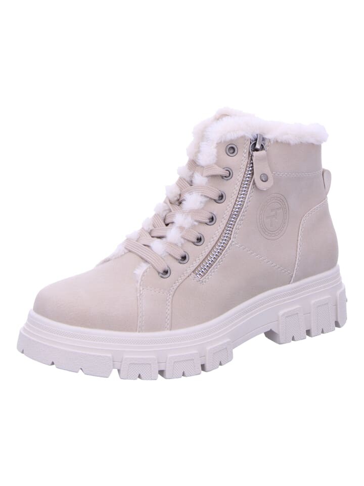 Сапоги Tom Tailor Winterstiefeletten, цвет cream