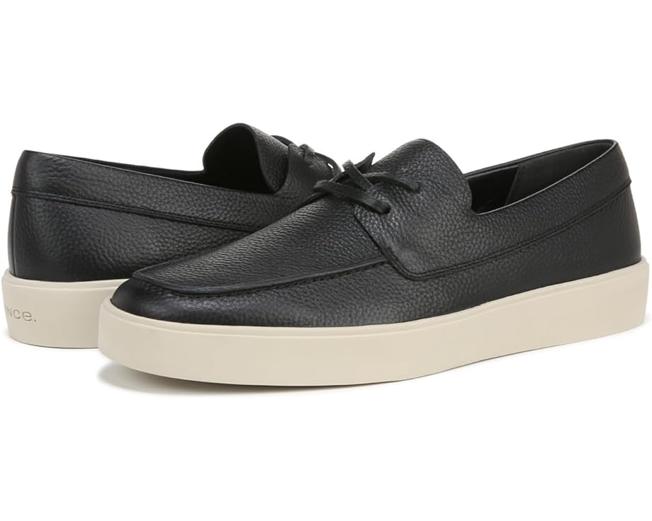 

Лоферы Vince Todd Slip-On Casual Loafers, цвет Black Leather