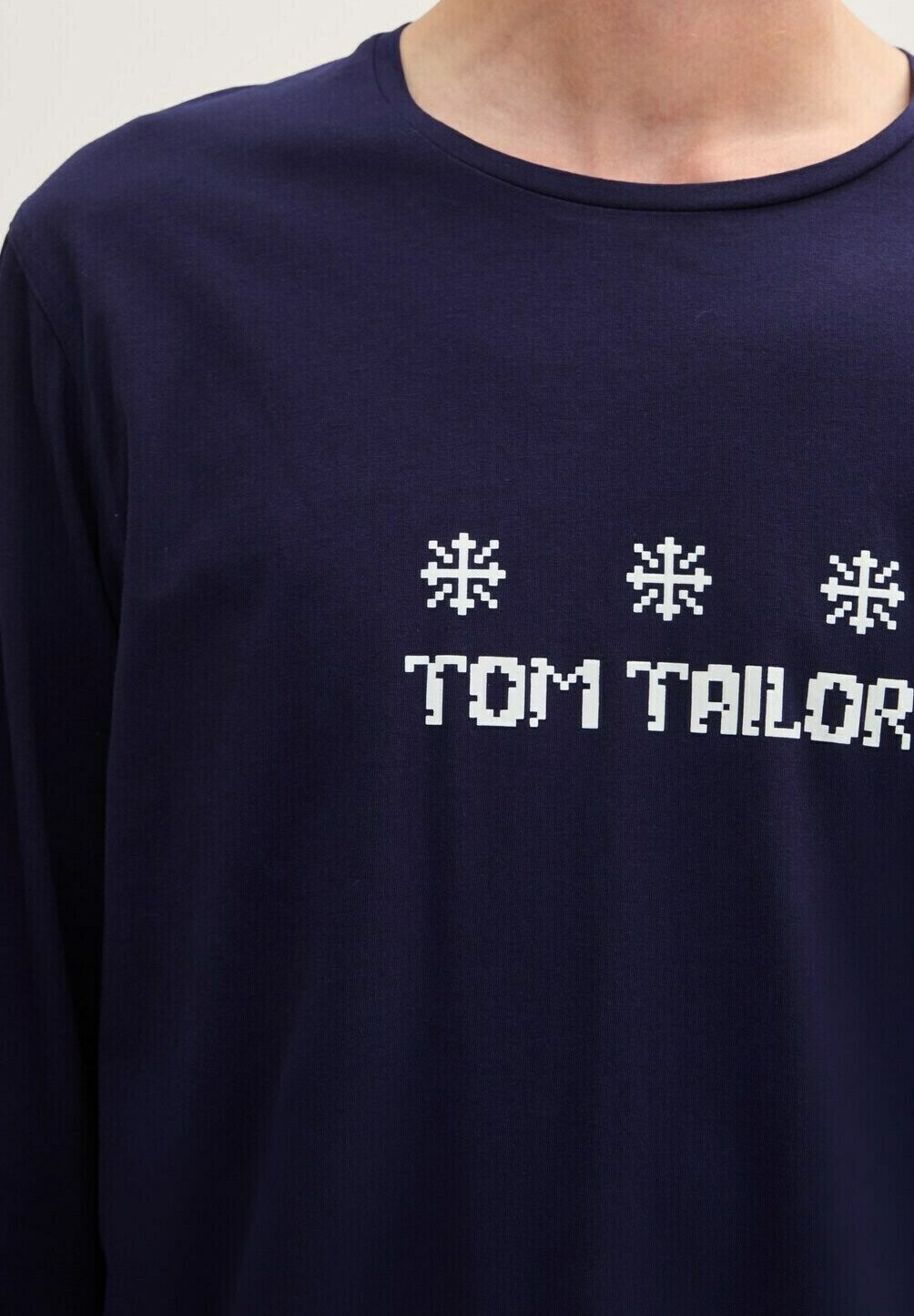 

Пижамный комплект MIT PRINT TOM TAILOR, темно-синий