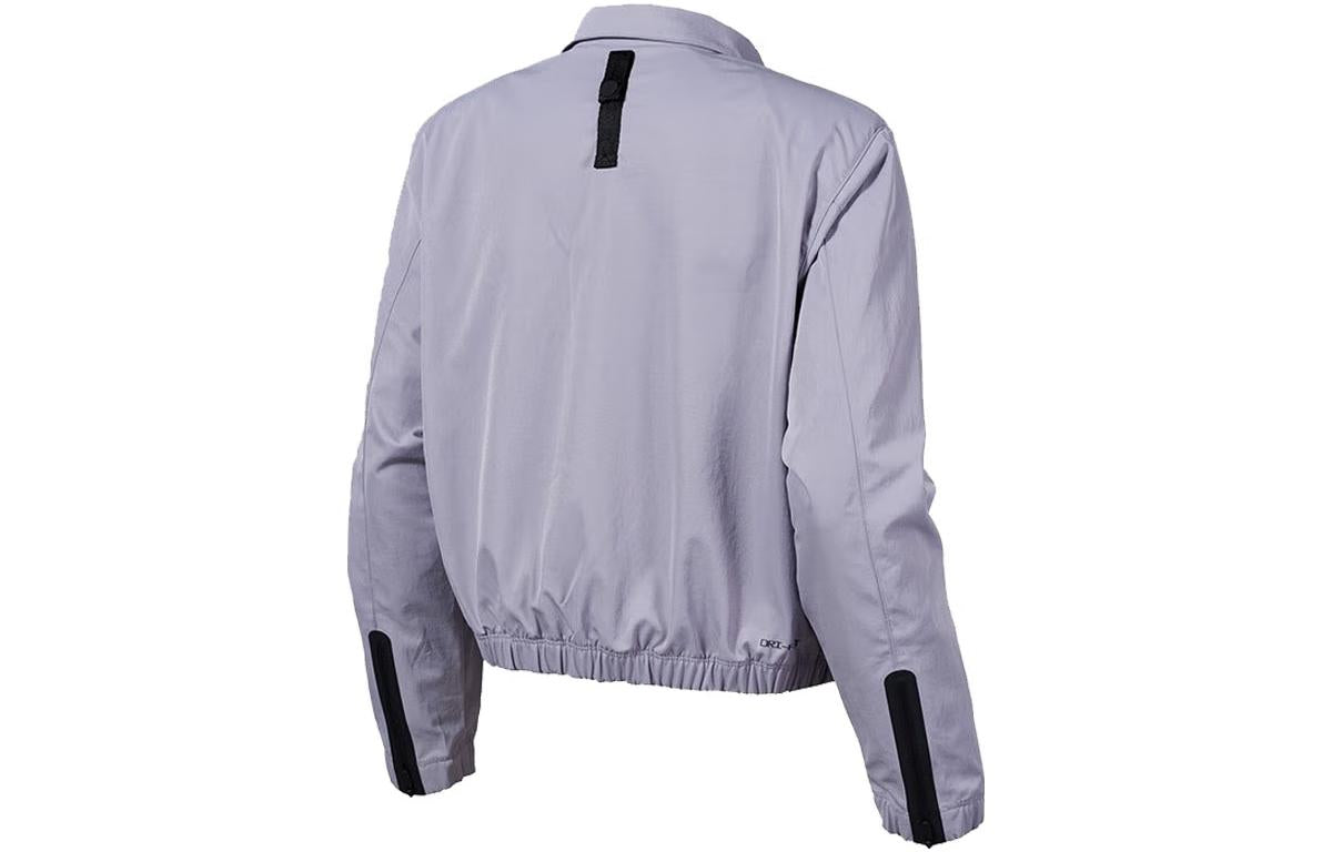 Куртка (WMNS) AS W Nike Sportswear DF TP WVN JKT Jacket PROVENCE PURPLE — фото 2