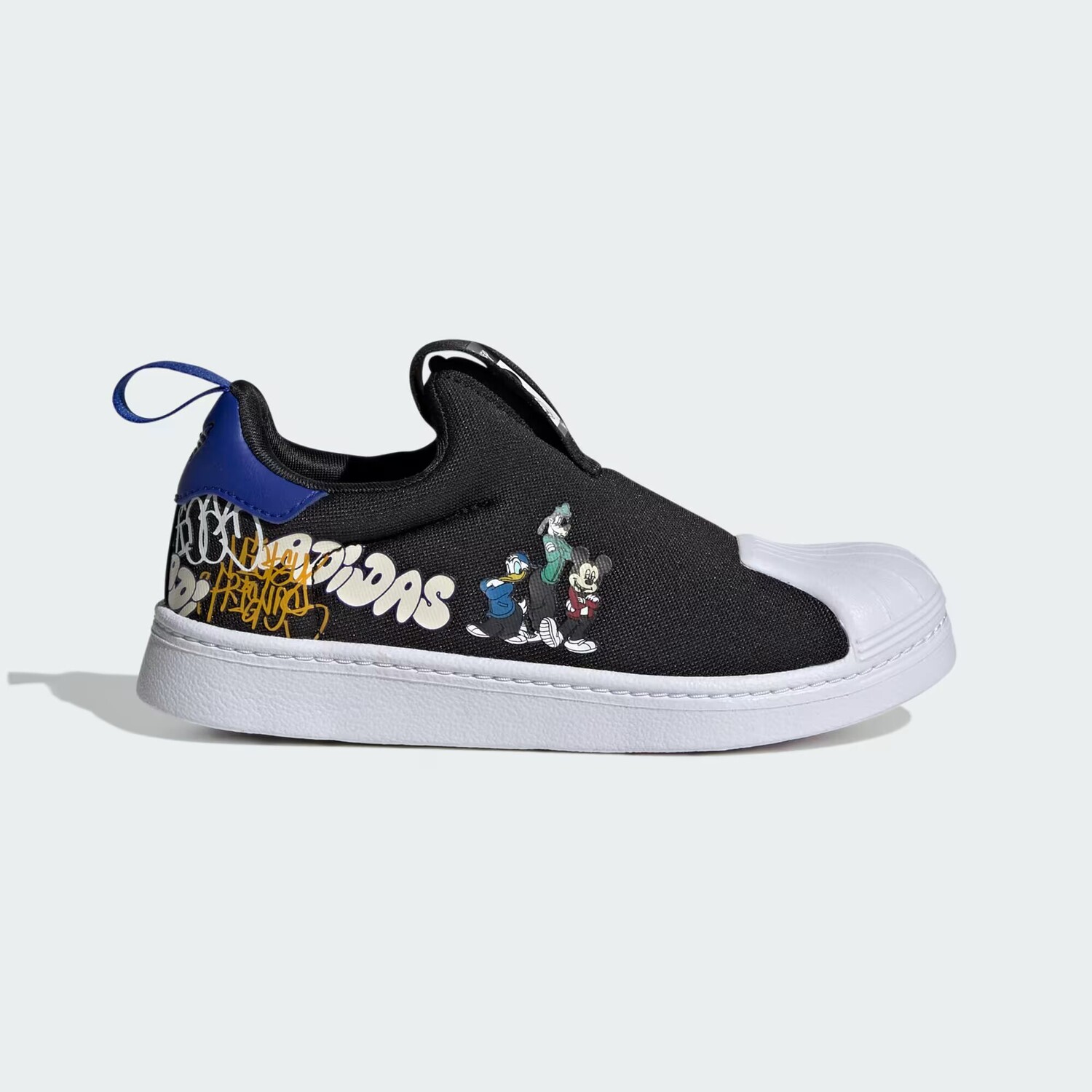 

Кроссовки x Disney Mickey Superstar 360 для детей Adidas, цвет Core Black/Cloud White/Wonder White