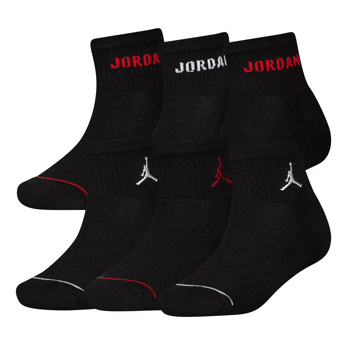 

Набор из 6 пар детских носков JHB Legend Jordan, чёрный