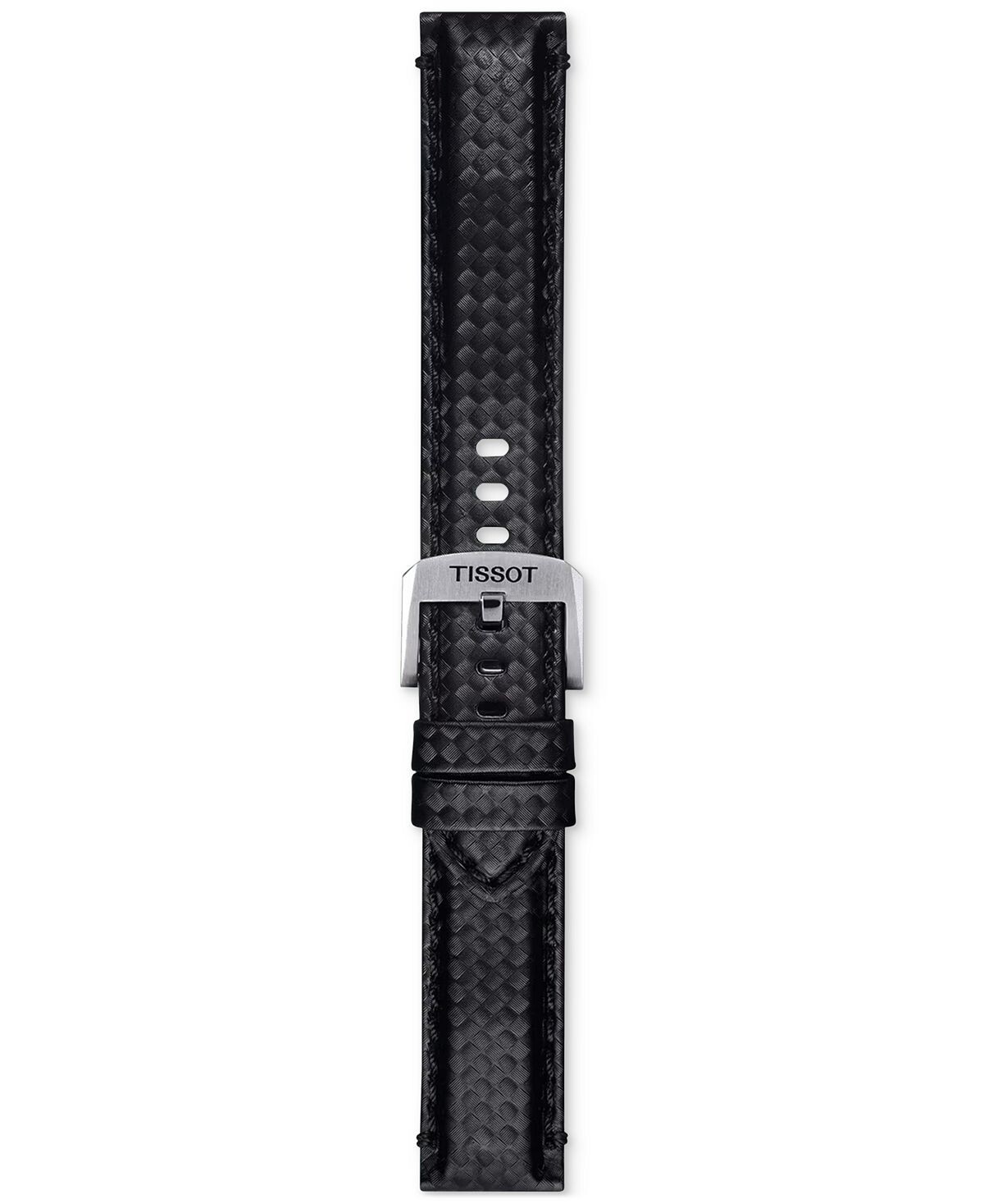 

Официальный сменный ремешок для часов из черной ткани Tissot