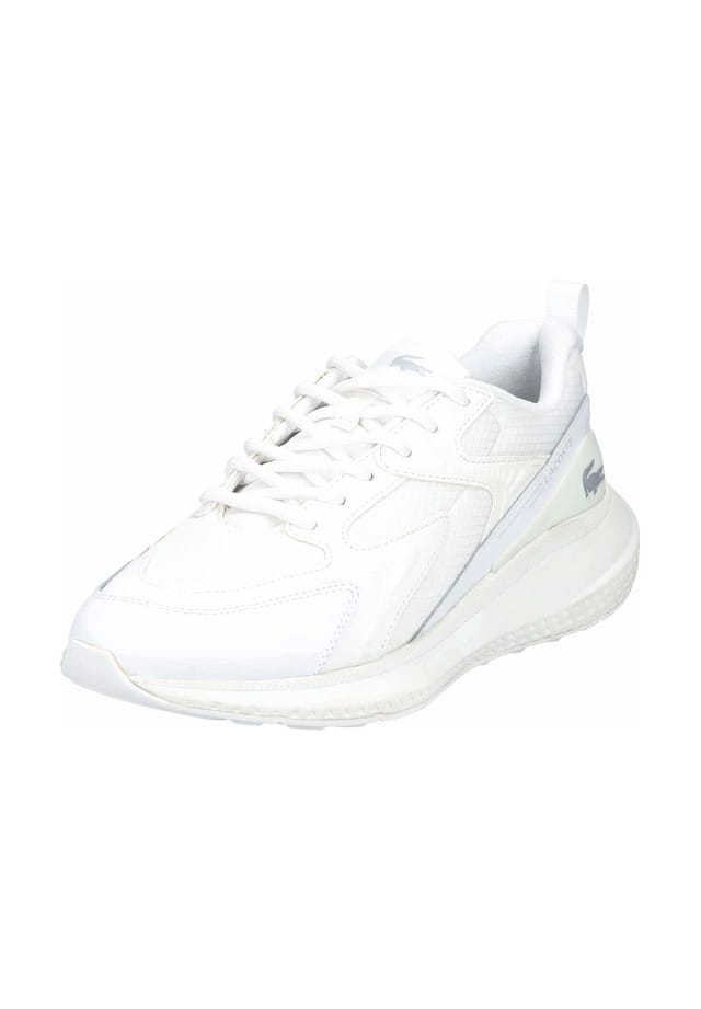 

Кроссовки из кожи/текстиля Lacoste, белый