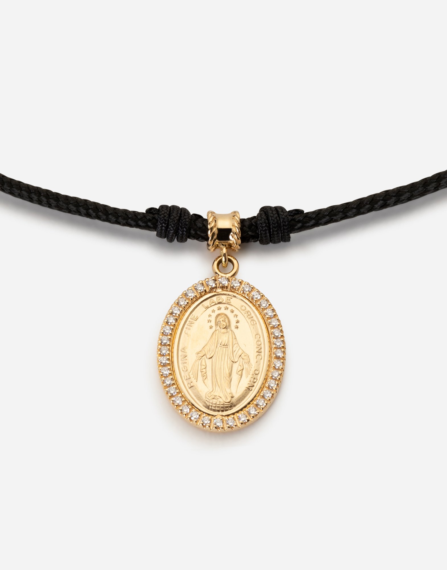 Браслет devotion из желтого и белого золота 750 пробы с бриллиантами Dolce & Gabbana, золото — фото 2