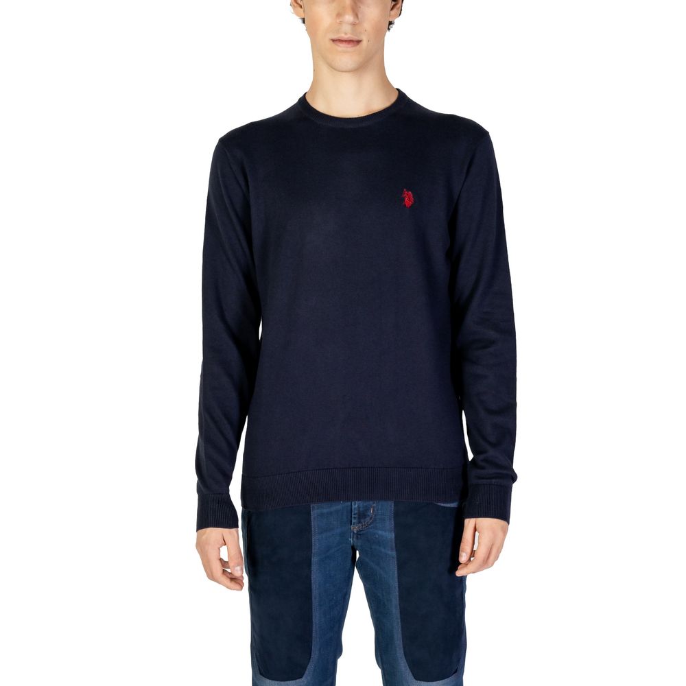 

Синий хлопковый свитер U.S. Polo Assn.