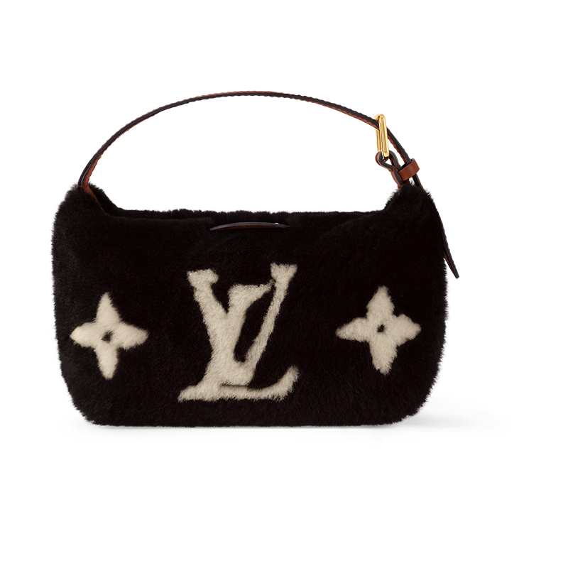 

LOUIS VUITTON Холмс Сумка-конверт Шоколад/Крем