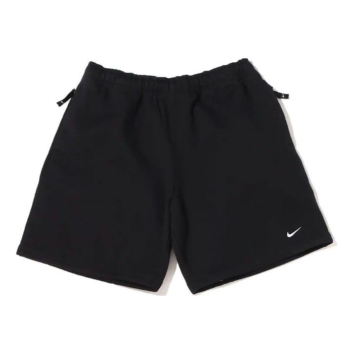 

Шорты Nike Solid Color Logo Straight Loose Casual Shorts Unisex Black DV3056-010, разноцветный