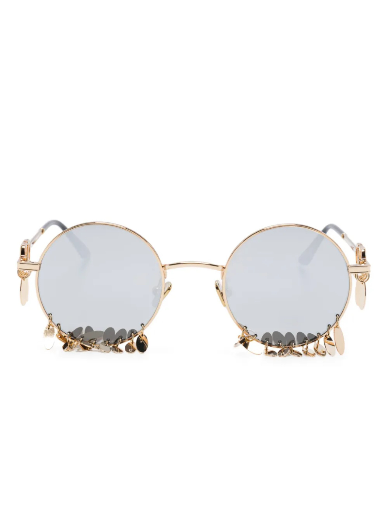 

VALENTINO GARAVANI EYEWEAR декорированные солнцезащитные очки, золотой