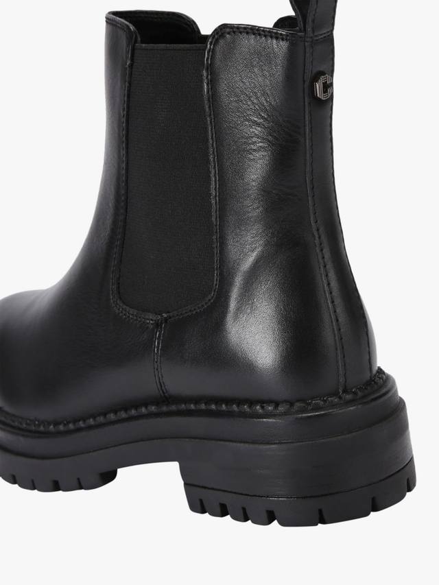 Модные кожаные ботильоны Carvela, черный — фото 4
