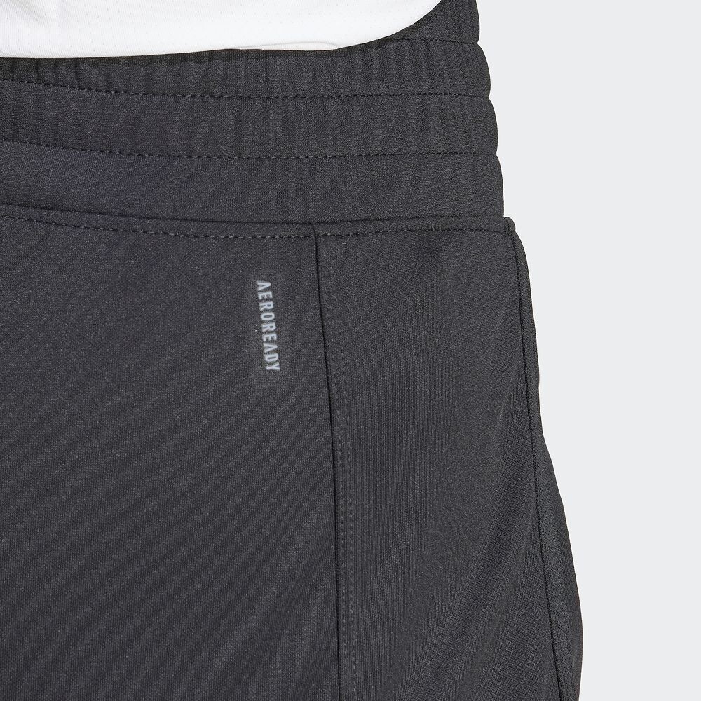 Женские трикотажные шорты с высокой посадкой adidas Pacer Essentials Adidas, черный — фото 4