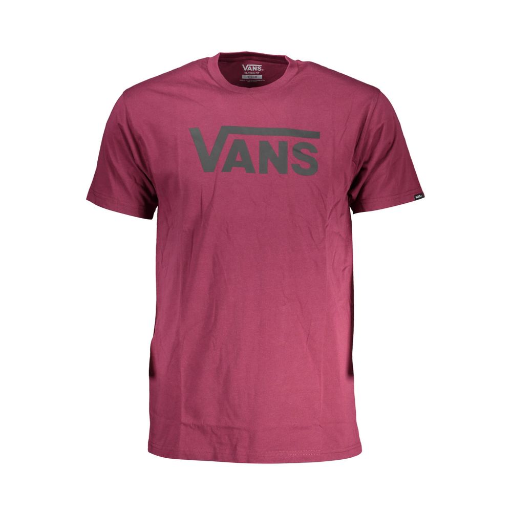 

Мужская футболка из хлопка фиолетового цвета Vans