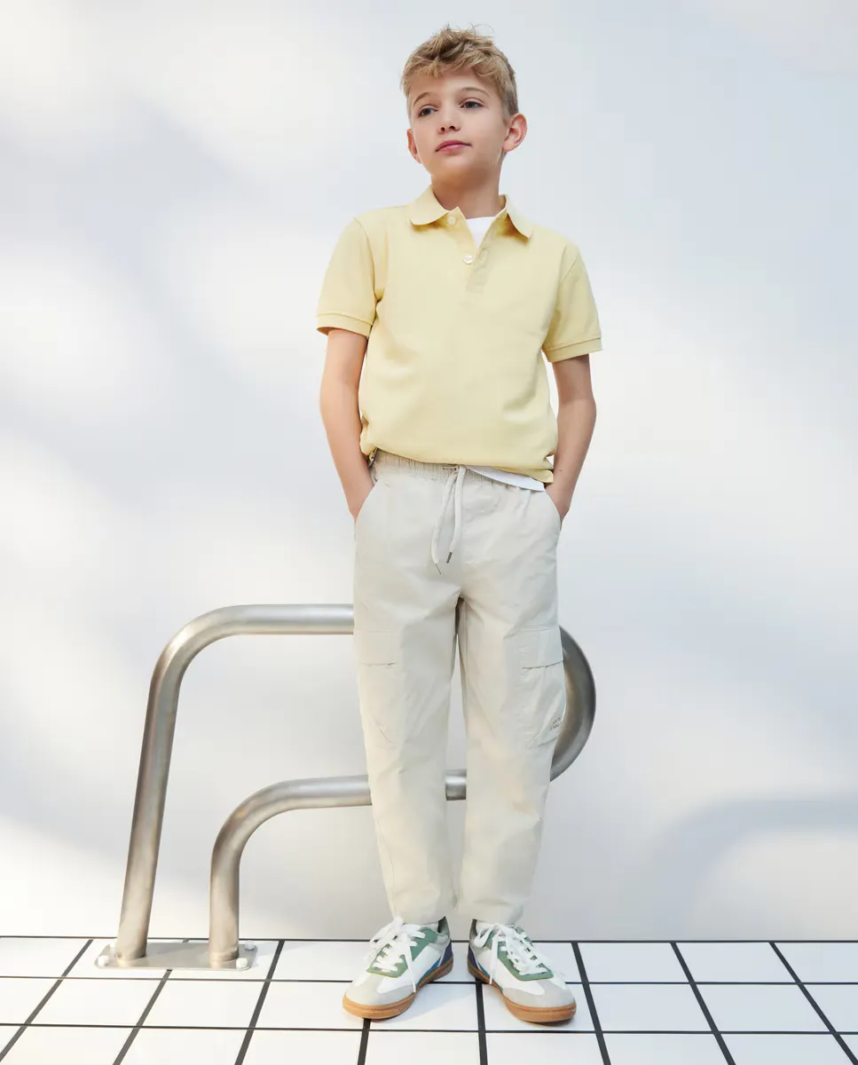 

Брюки-карго из поплина для мальчиков Kids El Corte Inglés, цвет Visón claro