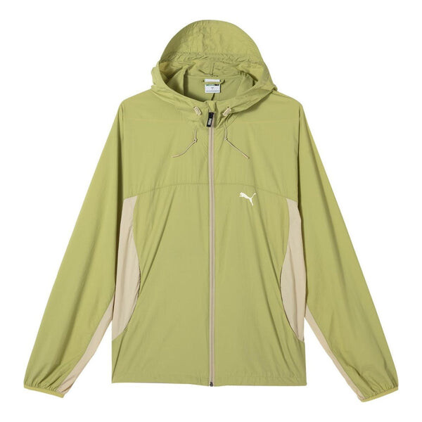 

Куртка urban cool uv jacket 'green' Puma, зеленый