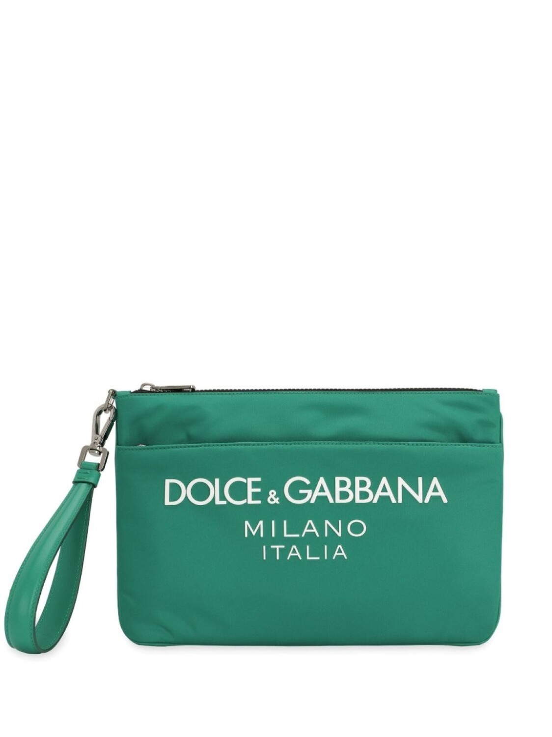 

Dolce & Gabbana клатч с логотипом, зеленый