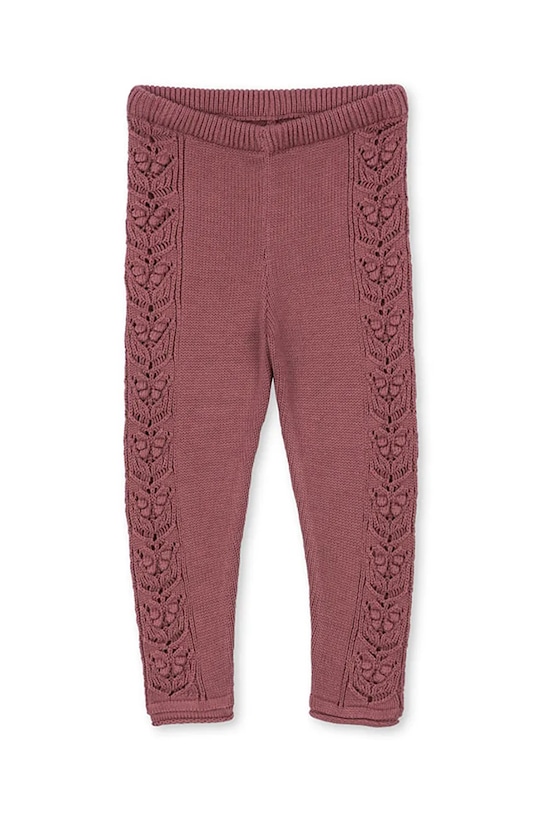 Детские хлопковые леггинсы CABBY PANTS GOTS Konges Sløjd, розовый