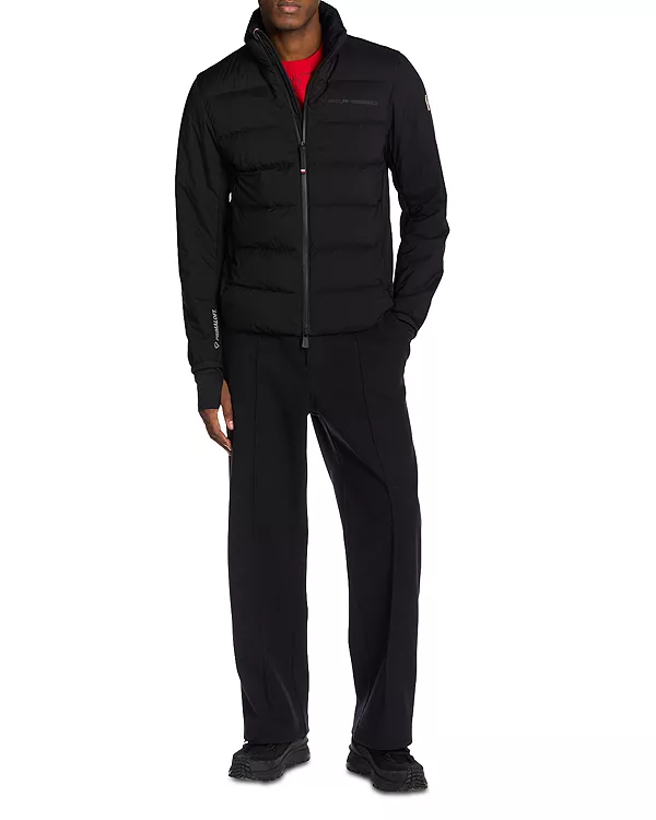 Средняя стеганая пуховая куртка Araripe Moncler, черный — фото 2