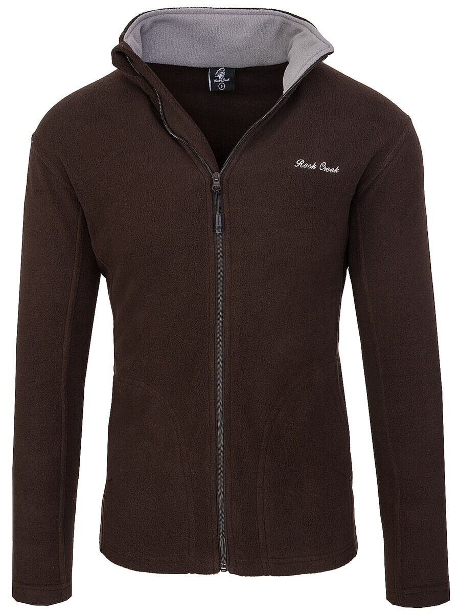 

Флисовая куртка Rock Creek Fleece Jacket, темно-коричневый