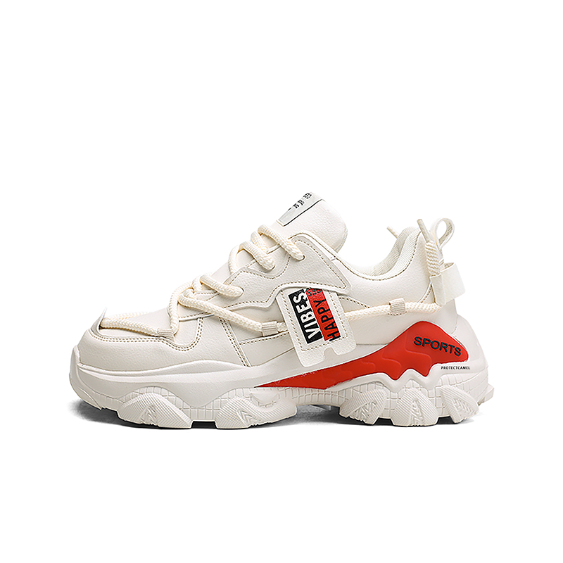 

Кроссовки Shock Absorbers Abrasion Resistant Rebound Thermal Balance Low Top Kids Lifestyle Shoes Teenagers PROTECTCAMEL, бежевый