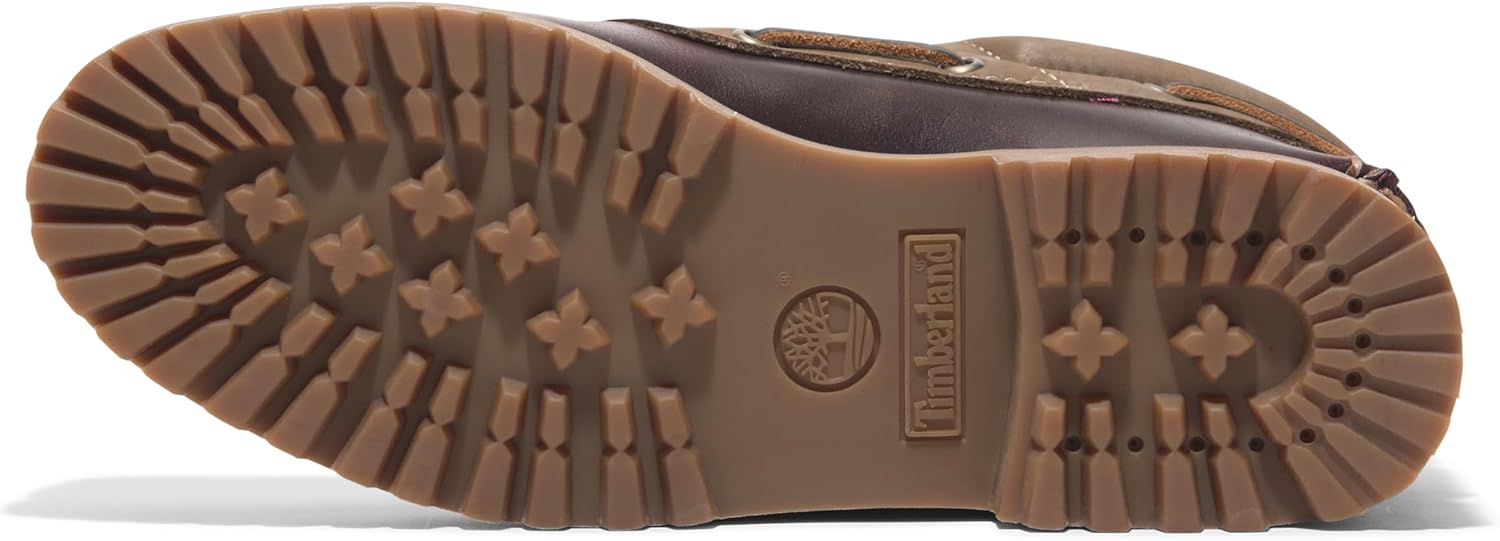 Мужские аутентичные лоферы Timberland с тремя люверсами, сшитые вручную, Burgundy — фото 4