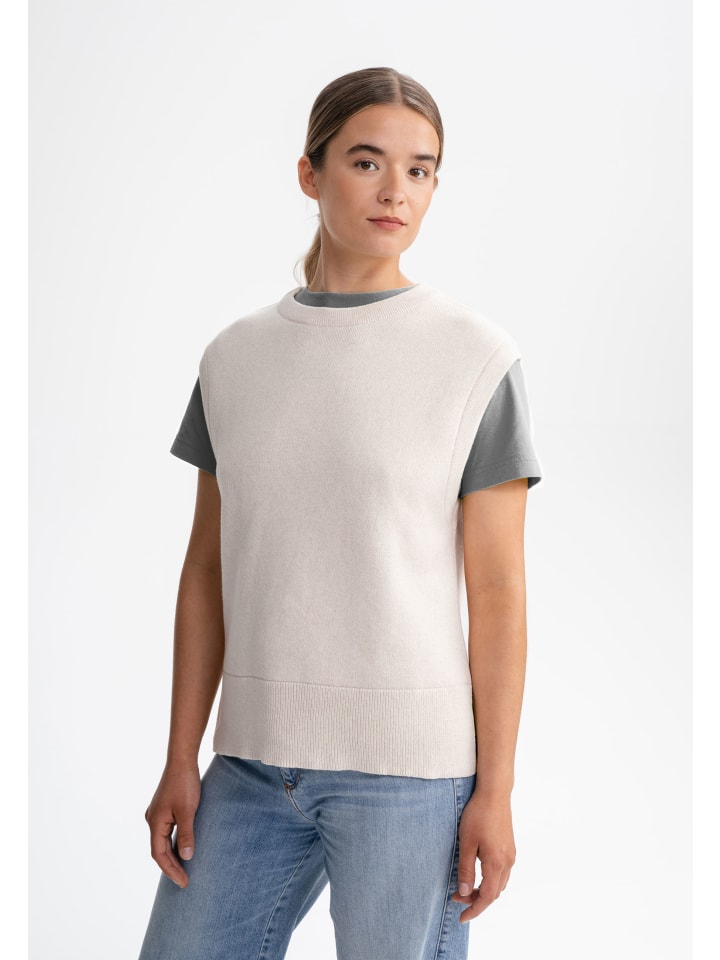 

Женский жаккардовый вязаный жилет-свитер JAMUNA MELA