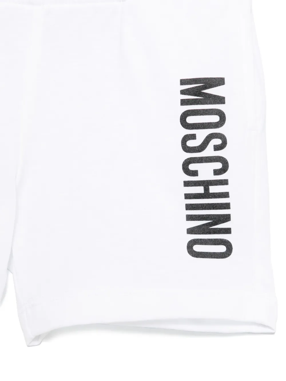 Спортивные шорты Moschino Kids, белый — фото 3