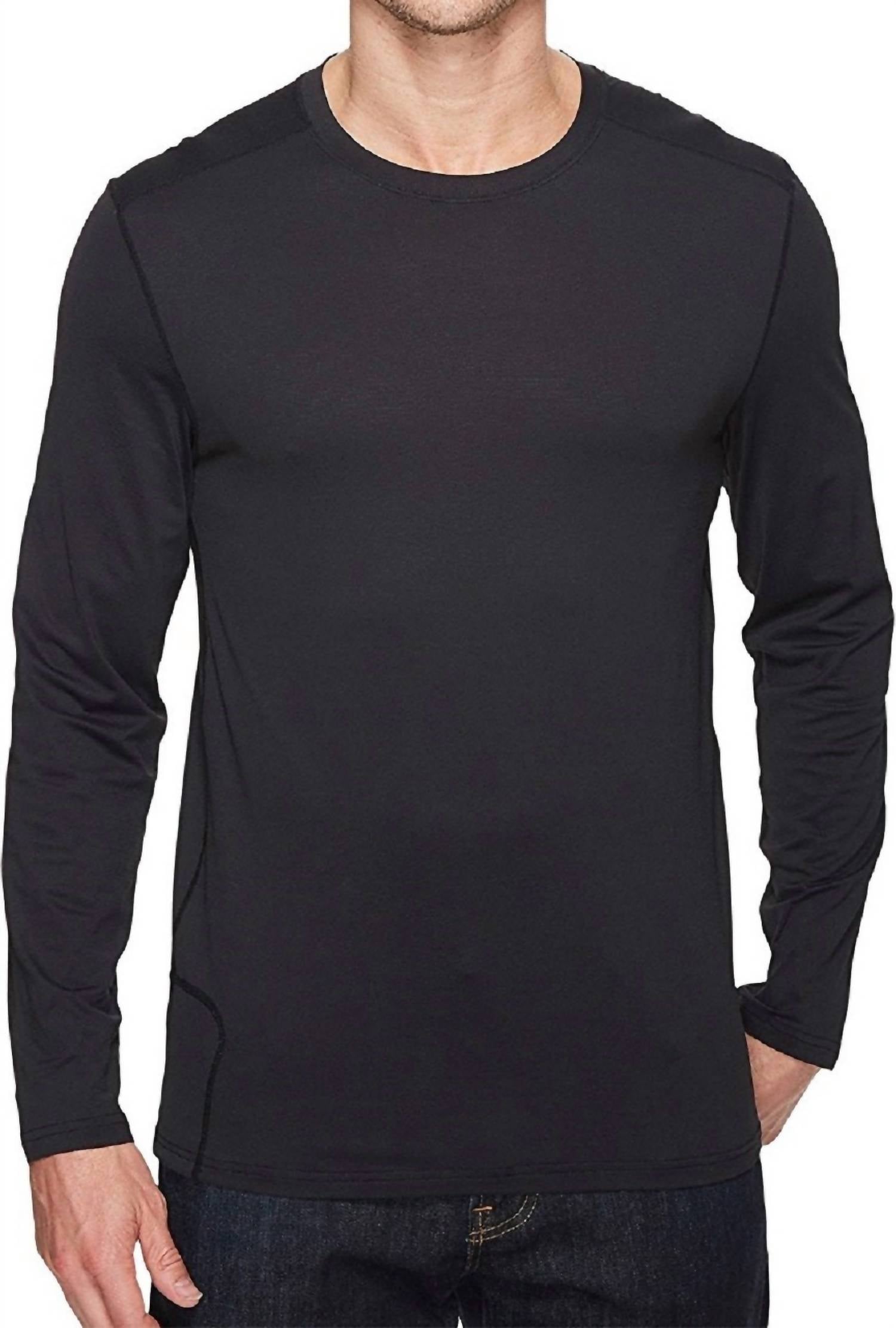 

Футболка-труба Give-N-Go Performance Base Layer черного цвета ExOfficio