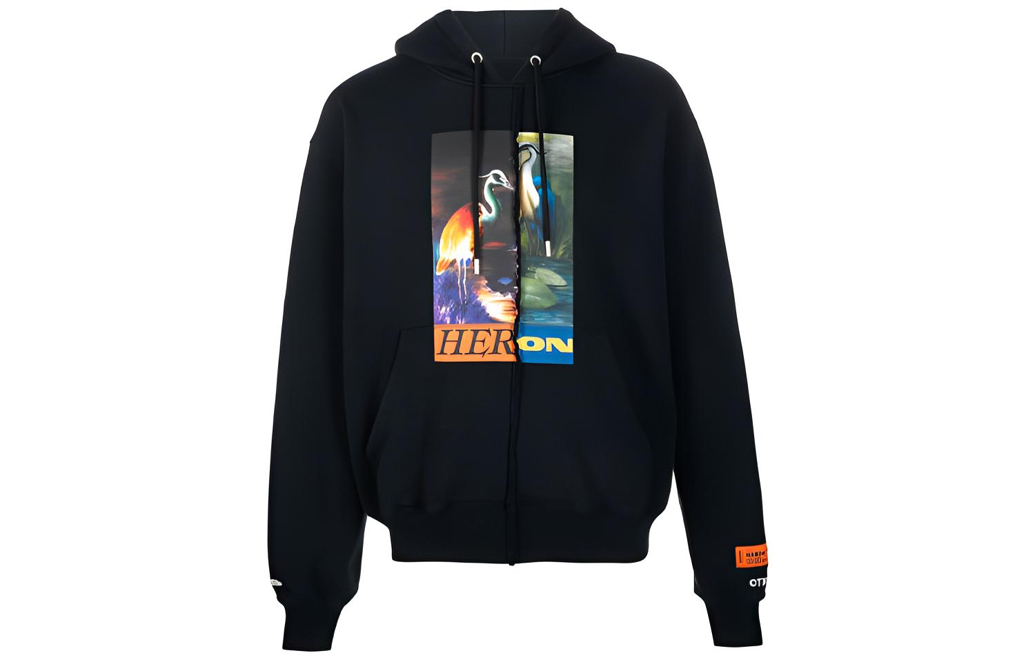 

Худи Heron Split от HERON PRESTON, черный