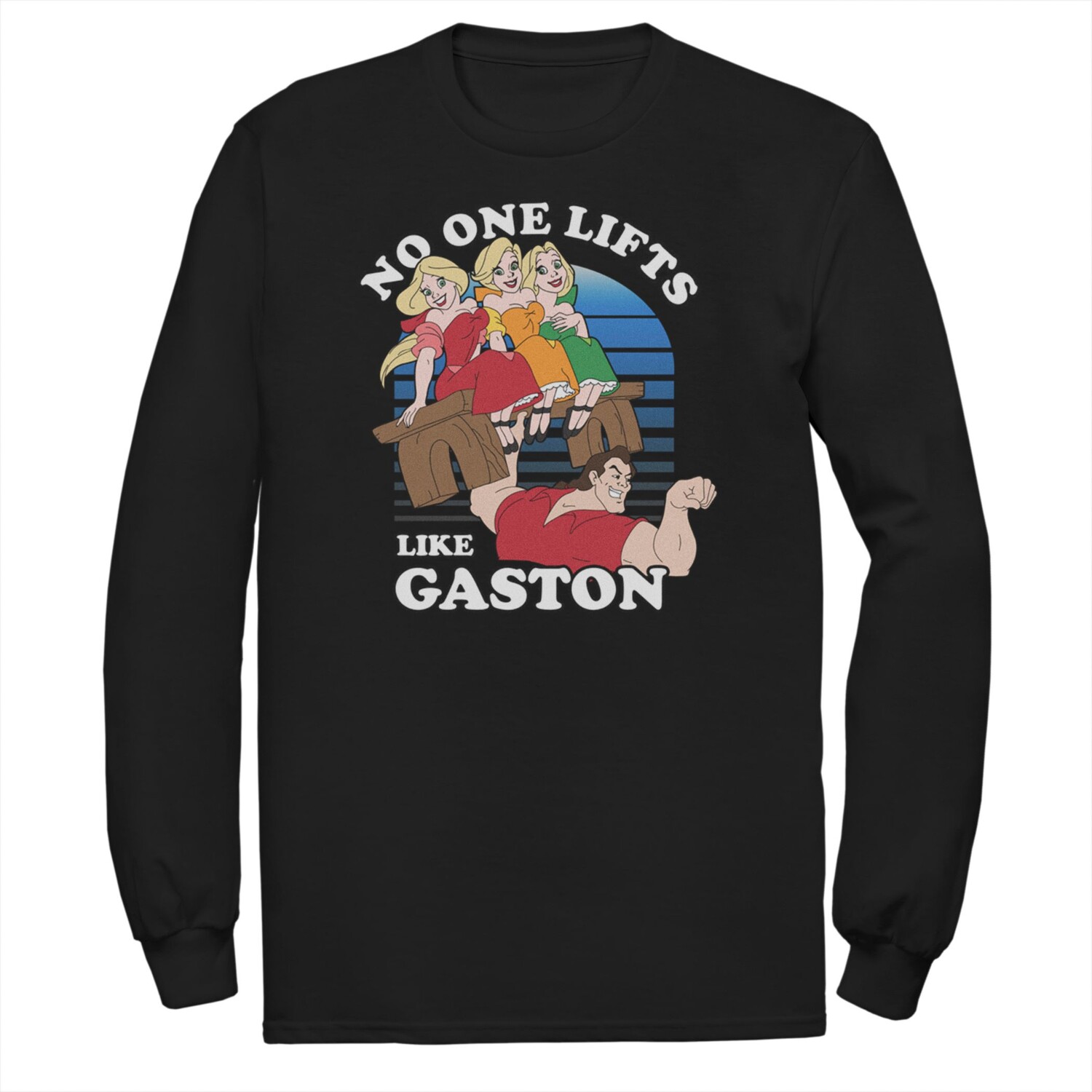 

Мужская футболка с рисунком Beauty and the Beast Gaston Licensed Character