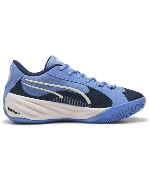 Мужские баскетбольные кроссовки с амортизацией Puma ALL PRO NITRO синие — фото 3